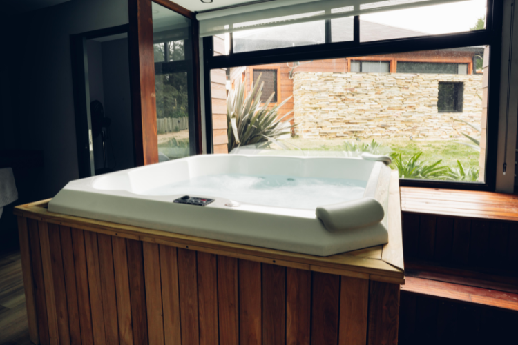 Cabañas con spa para relajarse en Villa Ventana